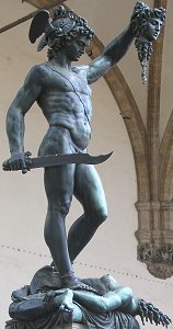 Cellini's Perseus: classic front right view 2