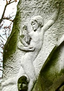 Relief of Cockfight on the Falguire Memorial